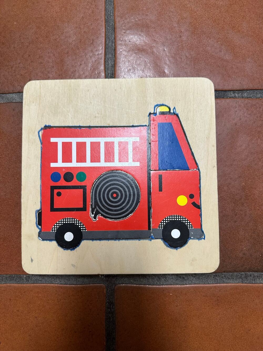 Mudpuppy 4 Layer Wood Jigsaw Puzzle Transportation 12 pieces